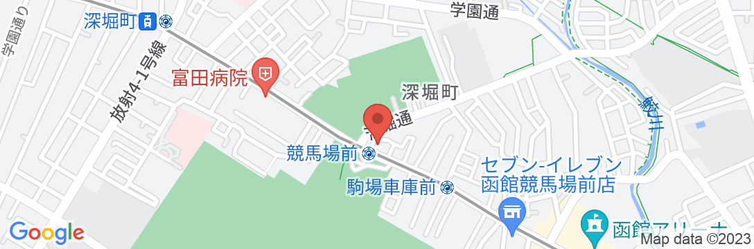 クレドホテル函館の地図