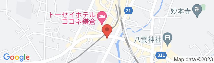 一棟貸の町宿 ランタン鎌倉の地図