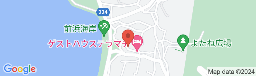 みんなの別荘 ファミリア<神津島>の地図