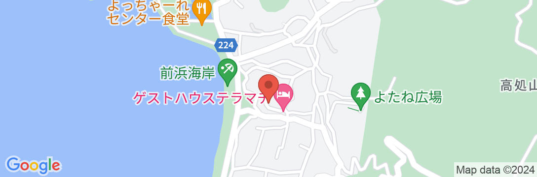 みんなの別荘 ファミリア<神津島>の地図