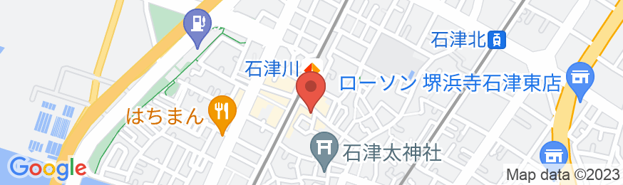 アパートメントハイツHANA華の地図