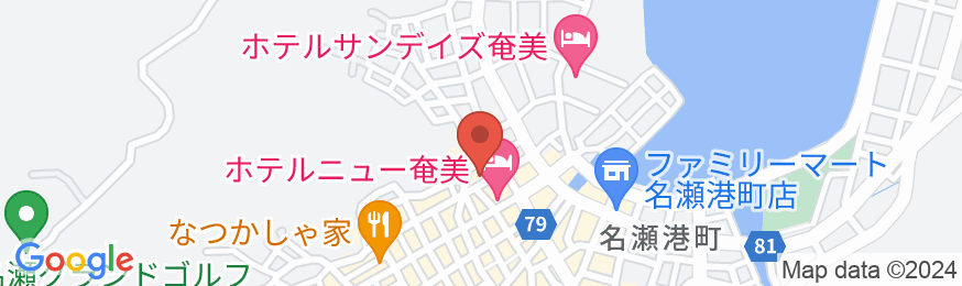 ホテルウエストコート奄美II<奄美大島>の地図