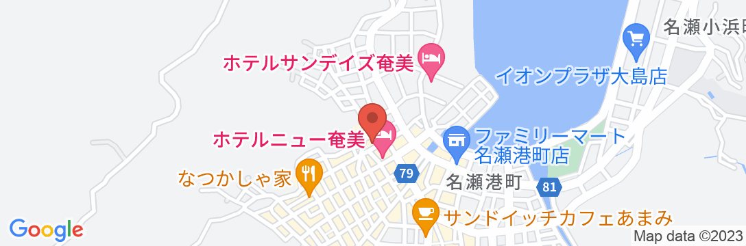 ホテルウエストコート奄美II<奄美大島>の地図
