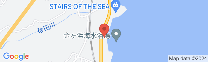 民宿 金ヶ浜の地図