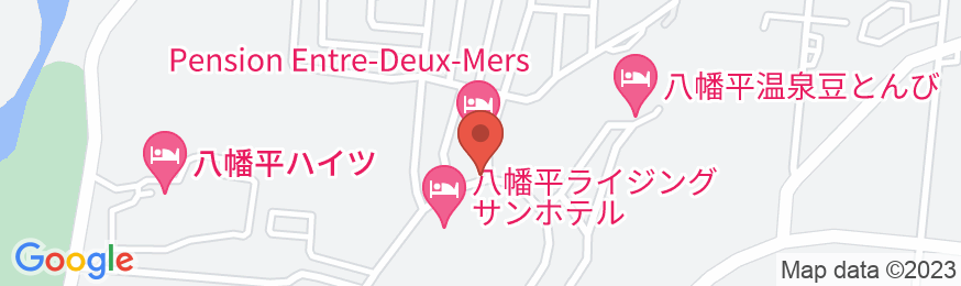 温泉ゲストハウス やすもり(ONSEN YASUMORI)の地図