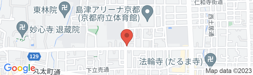 京町家 椿庵・京都の地図