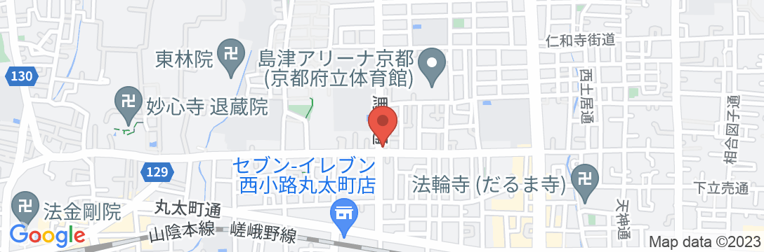 京町家 椿庵・京都の地図