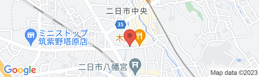 Sim’s Guesthouseの地図