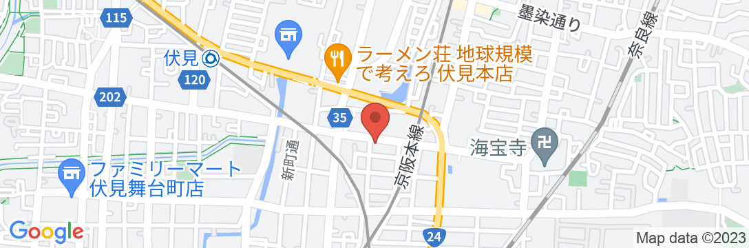 千家CHIKA 湧泉YUSENの地図
