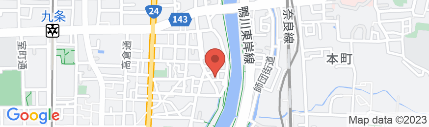 Kyoto ShibaInn Guesthouseの地図