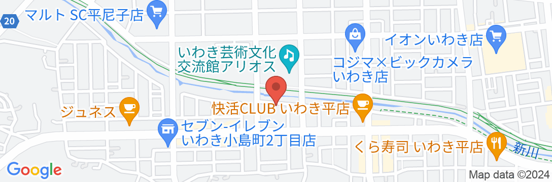 Misaki HOTELの地図