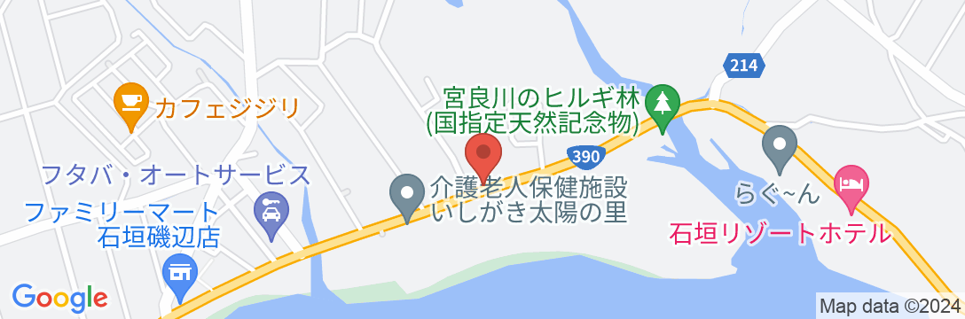 ぱいぬ島リゾート<石垣島>の地図