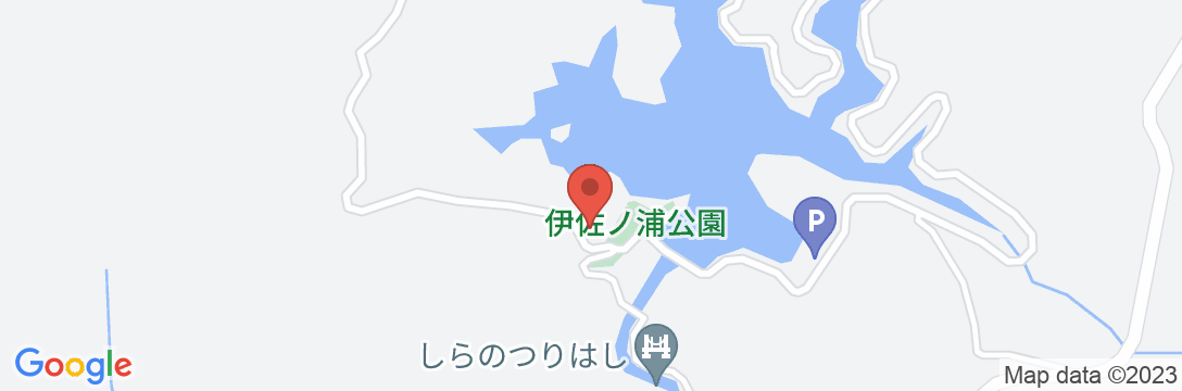 伊佐ノ浦コテージの地図