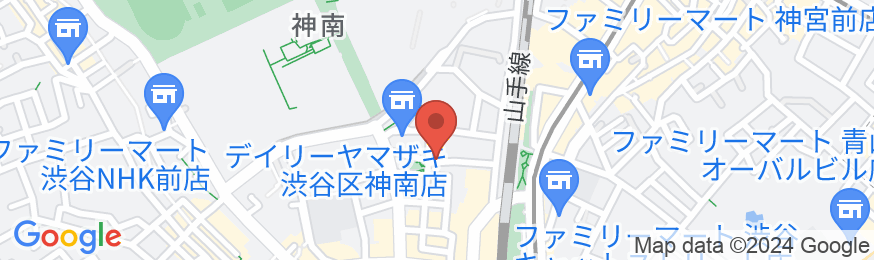 ザ・ワンファイブ東京渋谷の地図