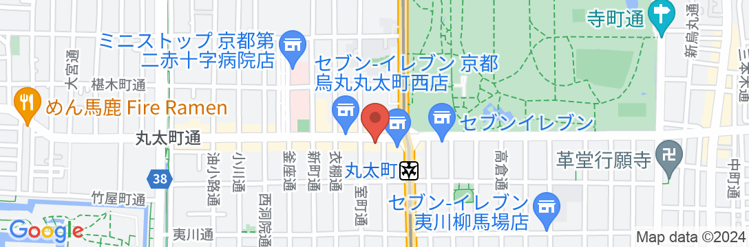 RAKURO 京都 by THE SHARE HOTELSの地図