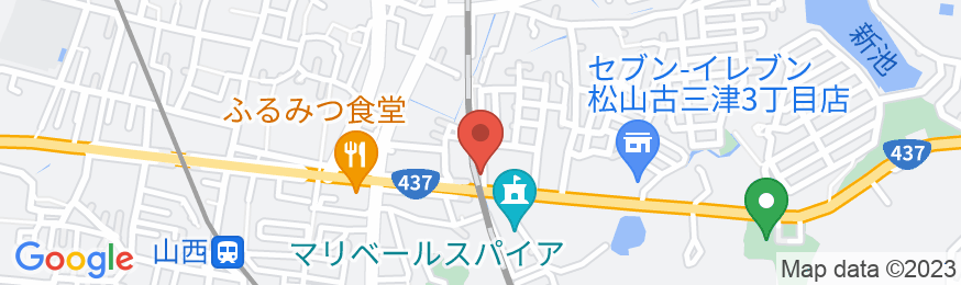 ホテルたいよう農園 松山古三津の地図