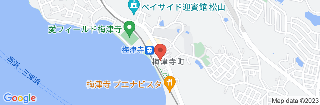 ファミリーロッジ旅籠屋・松山店の地図