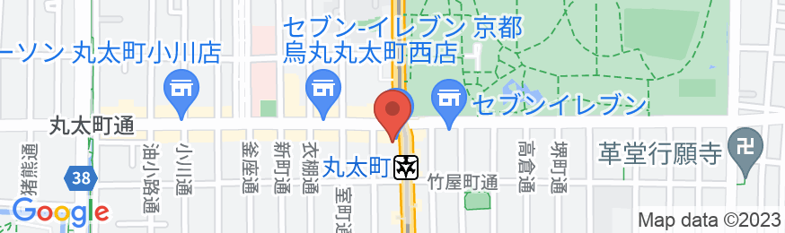 ノク京都の地図