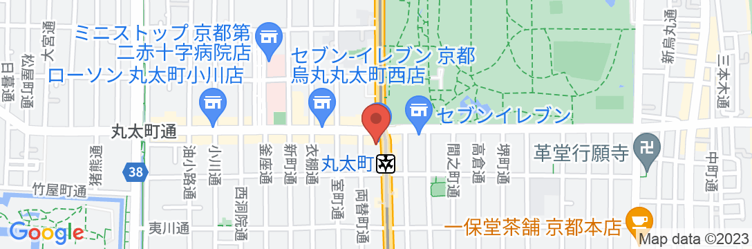 ノク京都の地図