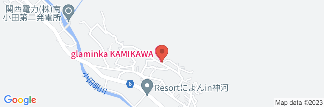 glaminka KAMIKAWAの地図