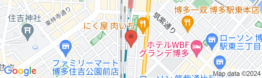 東急ステイ博多の地図