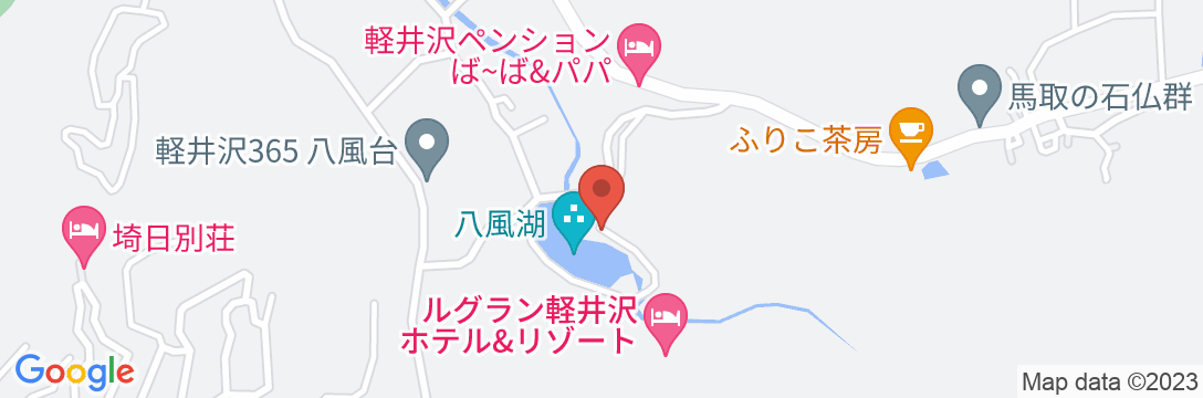 ルグラン軽井沢ホテル&リゾートの地図