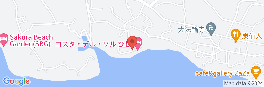 コスタ・デル・ソル ひじの地図