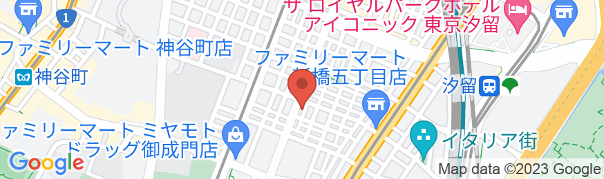 ホテル1899東京の地図