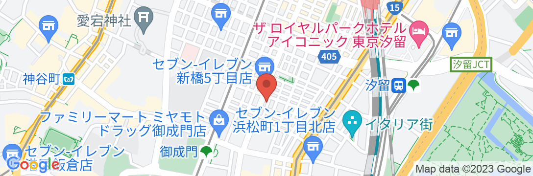 ホテル1899東京の地図