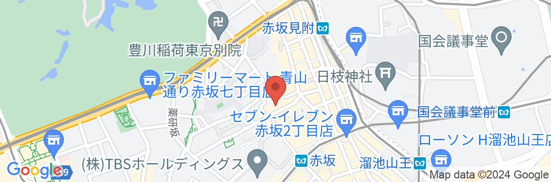 赤坂の里Premiumの地図