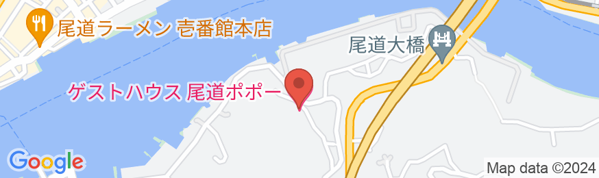 ゲストハウス 尾道ポポーの地図