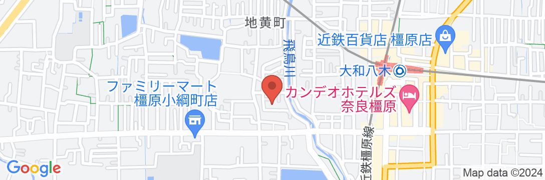 ゲストハウス大和路の地図