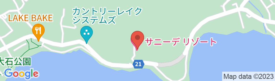 サニーデ・リゾート<貸別荘>の地図