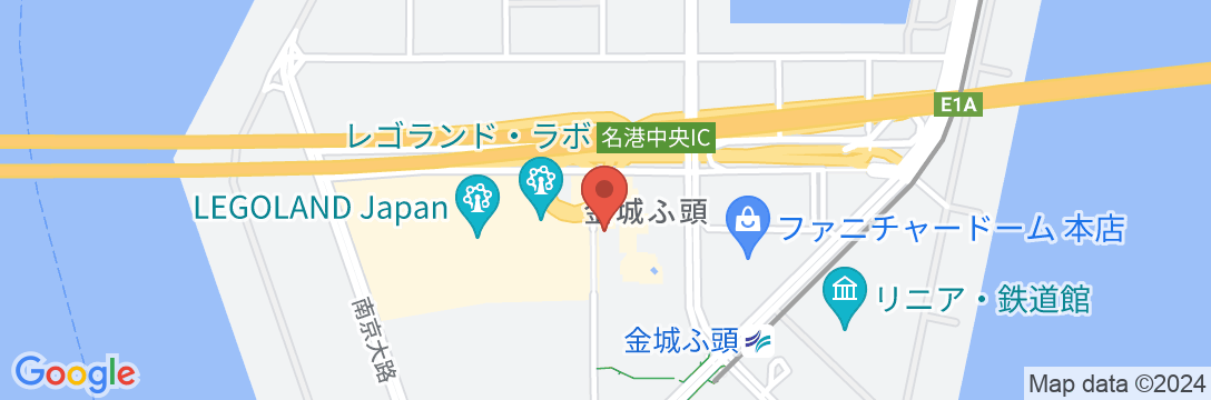 レゴランド・ジャパン・ホテルの地図
