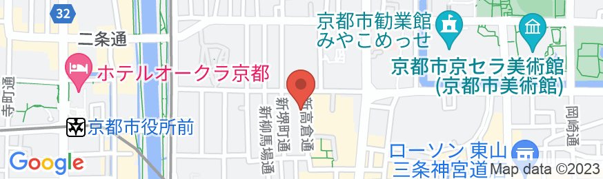 ホテル丸福 京都東山の地図