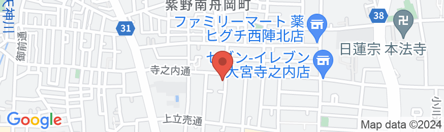 京都・粋伝庵離れ ドミトリー翆の地図