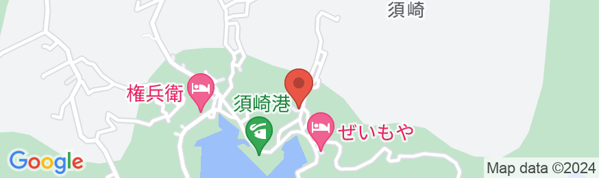 下田温泉 温泉民宿 浜屋の地図