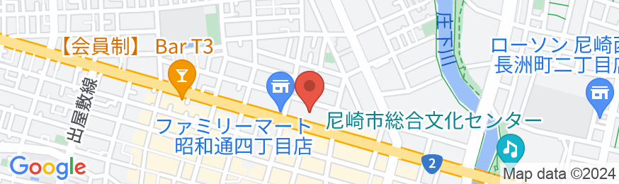 ホテルファーストステイ尼崎の地図