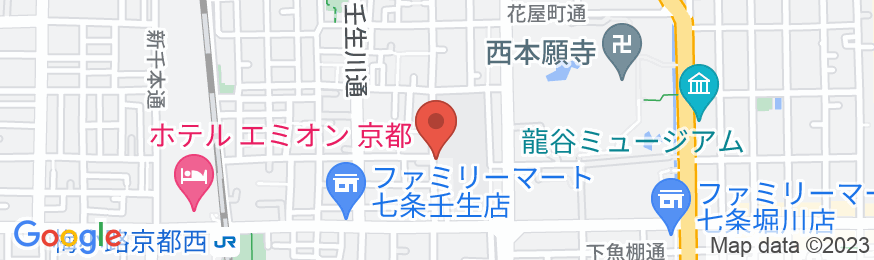 京囲炉裏宿 染 SEN 七条平安 【ドッグフレンドリー】の地図