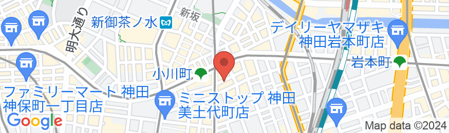 ベルケンホテル・神田の地図