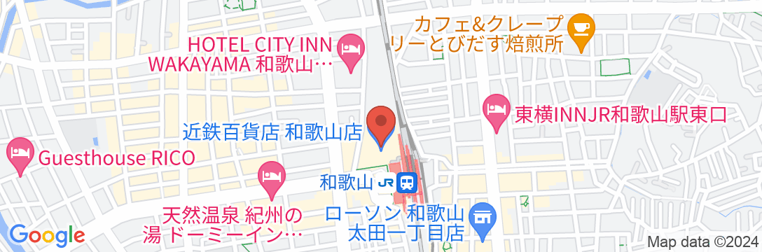 THE S3 和歌山駅(ザ エスリー ワカヤマエキ)の地図