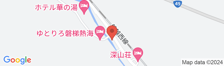 伊東園ホテル磐梯向滝の地図
