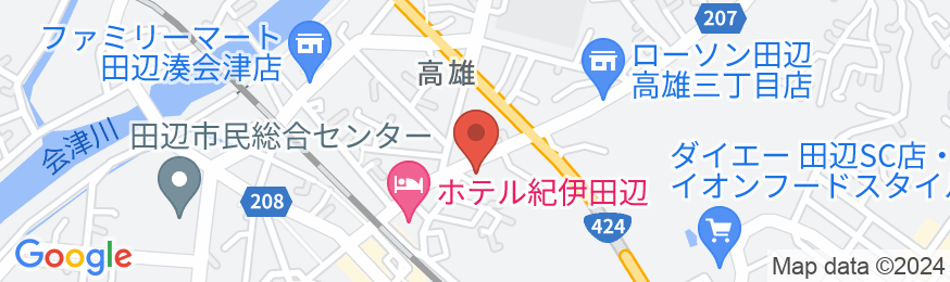 ゲストハウスTAKAOの地図