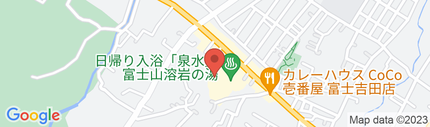 富士山リゾートログハウス ふようの宿の地図
