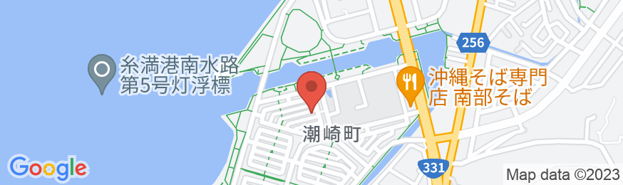 Seaside Villa Itomanの地図
