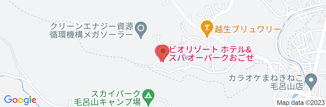BIO-RESORT HOTEL & SPA O Park OGOSE(オーパークおごせ)の地図
