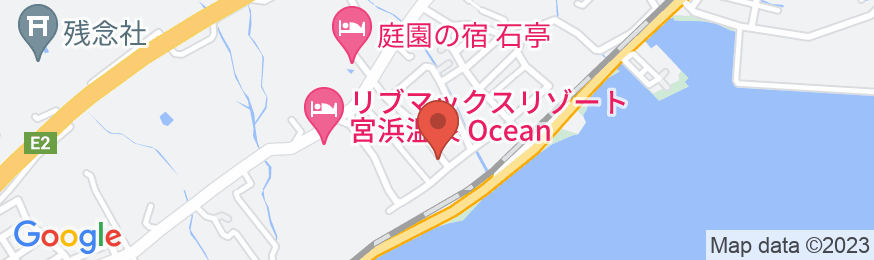 宮島 離れの宿 IBUKU 本館の地図