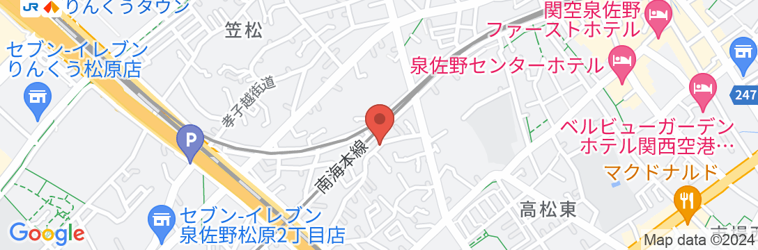 関空オレンジハウスの地図