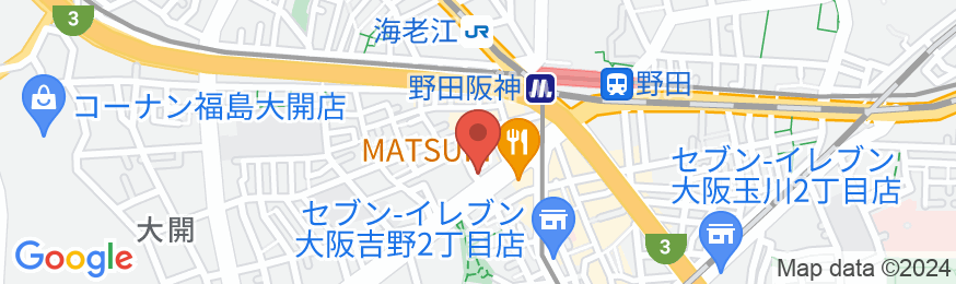 GUESTHOUSE YOURSの地図