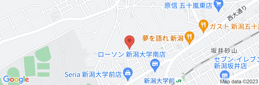 ゲストハウスORI ORIの地図